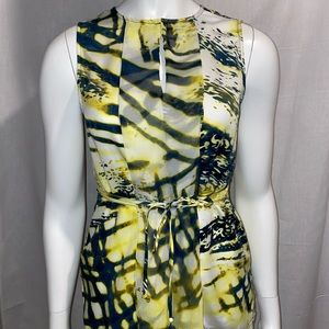 Simply Vera Vera Wang Yellow Sleeveless Blouse